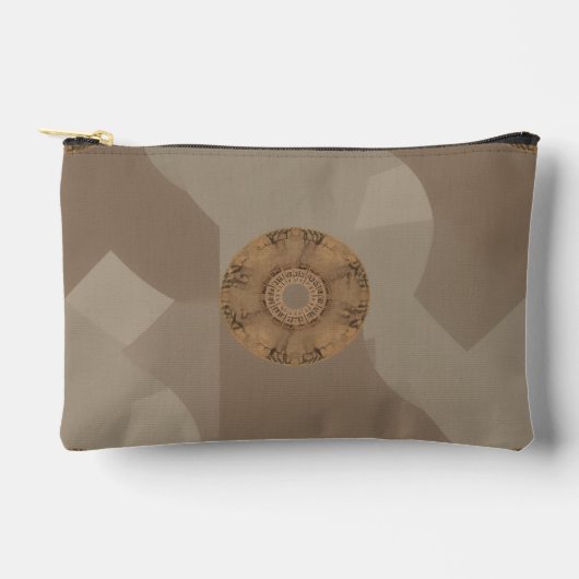 Vintage Medallion Tile Pattern アクセサリーポーチ (正面)