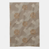 Vintage Medallion Tile Pattern キッチンタオル (縦)