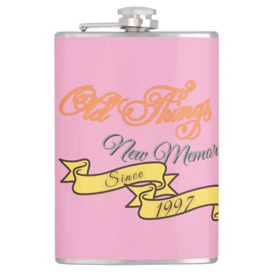 Vintage Memories Flask (Est. 1997) フラスク (正面)