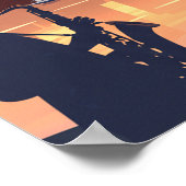 Vintage Memphis ポスター (角)