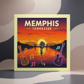 Vintage Memphis Tennessee タイル