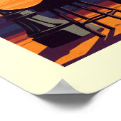 Vintage Memphis Tennessee ポスター (角)