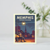 Vintage Memphis Tennessee ポストカード (スタンド正面)