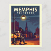 Vintage Memphis Tennessee ポストカード (正面)