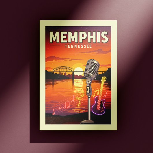Vintage Memphis Tennessee ポストカード
