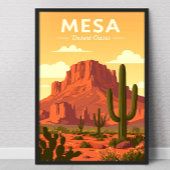 Vintage Mesa Arizona ポスター