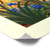 Vintage Mesquite Texas ポスター (角)