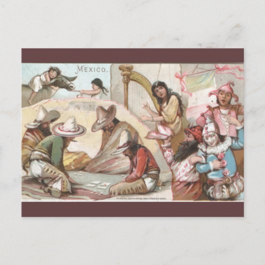 Vintage Mexico ポストカード (正面)