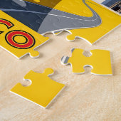 Vintage Mexico travel ジグソーパズル (側面)