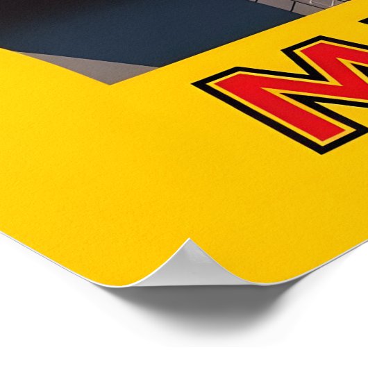 Vintage Mexico travel ポスター (角)