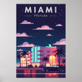 Vintage Miami ポスター (正面)