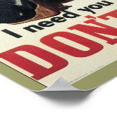 Vintage Military Poster from WWI and WWII ポスター (角)