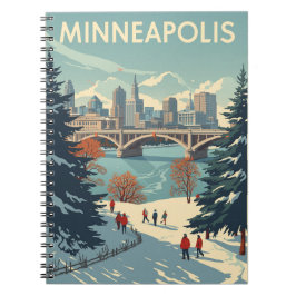 Vintage Minneapolis ノートブック