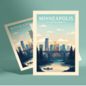 Vintage Minneapolis ポストカード