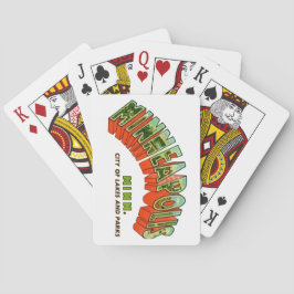 Vintage  Minneapolis Postcard Playing Cards トランプ
