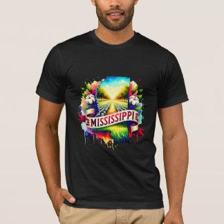 Vintage Minnesota Map T-Shirts – Retro us state Tシャツ