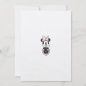 Vintage Minnie Mouse invitation fancy 招待状 (裏面)