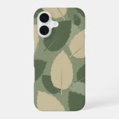 Vintage Mint Leaf Pattern iPhone 16ケース (裏面)