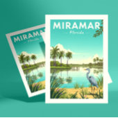 Vintage Miramar Florida ポストカード