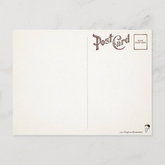 Vintage Miser Postcard ポストカード (裏面)