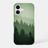 Vintage Misty Forest iPhone 16ケース (裏面)