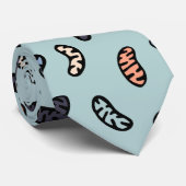 Vintage Mitochondria on Mint ネクタイ (ロール)