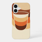 Vintage Mocha iPhone 16ケース (裏面)