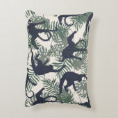 Vintage Monkey Pattern アクセントクッション (裏面(縦))