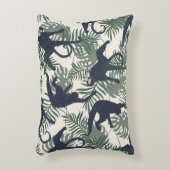 Vintage Monkey Pattern アクセントクッション (正面(垂直))