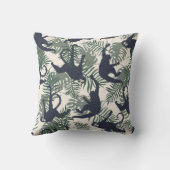 Vintage Monkey Pattern クッション (裏面)