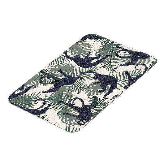 Vintage Monkey Pattern マグネット (左側)