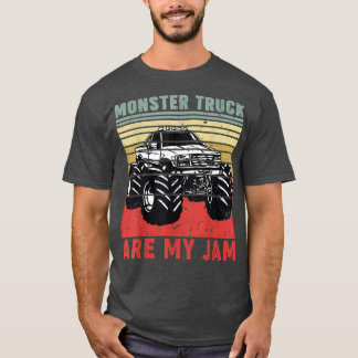 Vintage Monster Truck Retro Style Monster Trucks A Tシャツ
