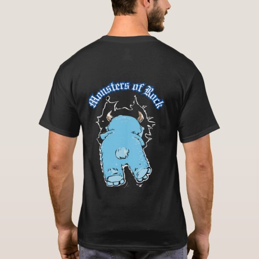 Vintage Monsters of Rock Tシャツ (裏面)