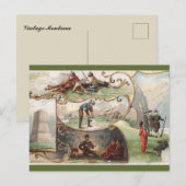 Vintage Montana ポストカード (正面/裏面)