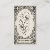 Vintage Moon Flower Florist | Celestial Botanical 名刺 (正面)