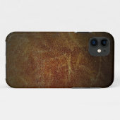 Vintage more leather Case-Mate iPhoneケース (裏面(横))