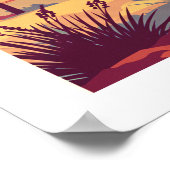 Vintage Moreno Valley California ポスター (角)