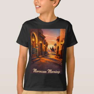 Vintage Morocco Travel - Moroccan Mornings Tシャツ