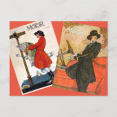 "Vintage Motor Magazine Covers" ポストカード (正面)