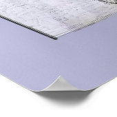 Vintage Motorcycle Poster ポスター (角)