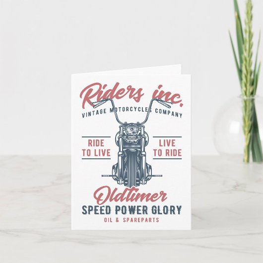 Vintage Motorcycle Riders Inc カード