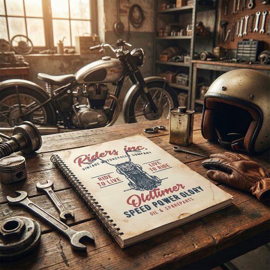 Vintage Motorcycle Riders Inc プランナー手帳