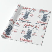 Vintage Motorcycle Riders Inc ラッピングペーパー (アンロールド)