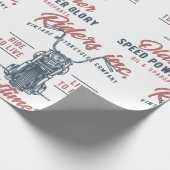 Vintage Motorcycle Riders Inc ラッピングペーパー (角)