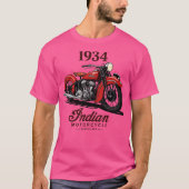 Vintage Motorcycle Tシャツ (正面)