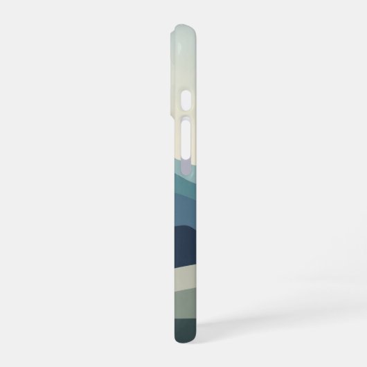 Vintage Mountain Range iPhone 16ケース (左側面)