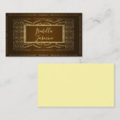 Vintage, movie, actor, entertainer, business card 名刺 (正面/裏面)