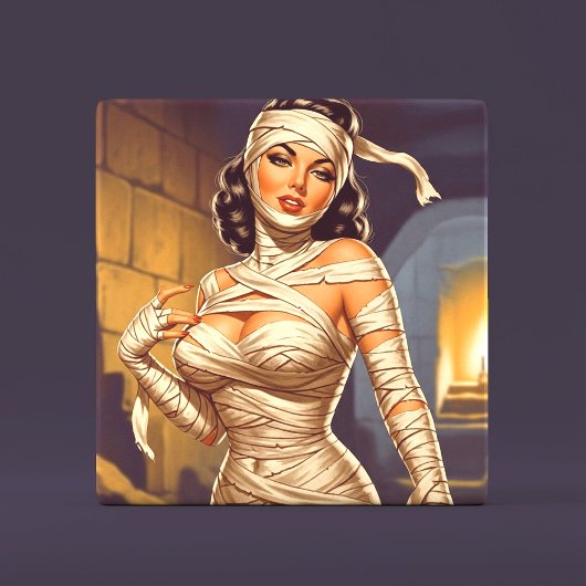 Vintage Mummy Pin-up タイル