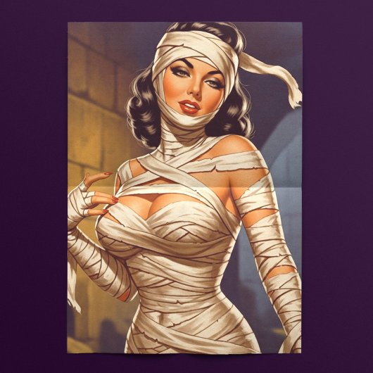 Vintage Mummy Pin-up 薄葉紙