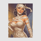 Vintage Mummy Pin-up 薄葉紙 (正面)